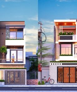 Bán nhà phố mới xây sau Nhà thờ Lãng Vân DT 6x18m